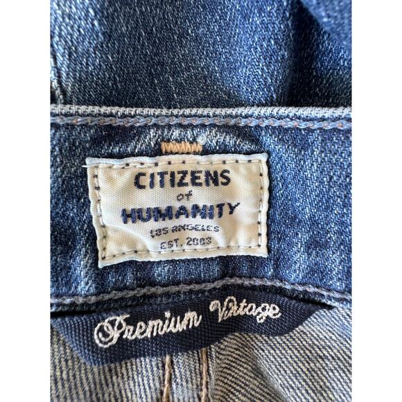CITIZENS OF HUMANITY Jeans Womens Size 31 Denim Cara High Rise Cigarette Ankle - Picture 8 of 12